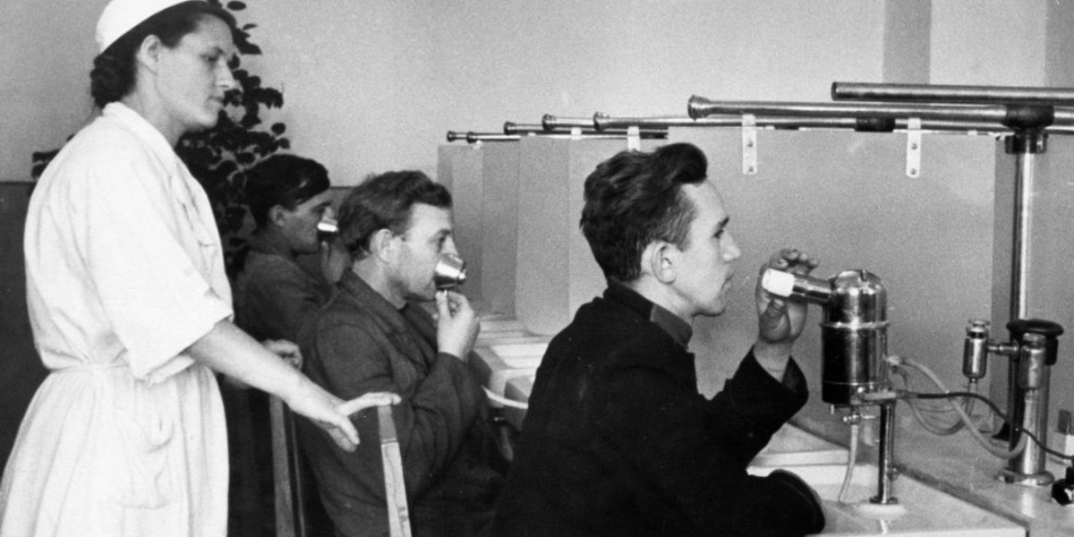 Ингаляции в советских санаториях