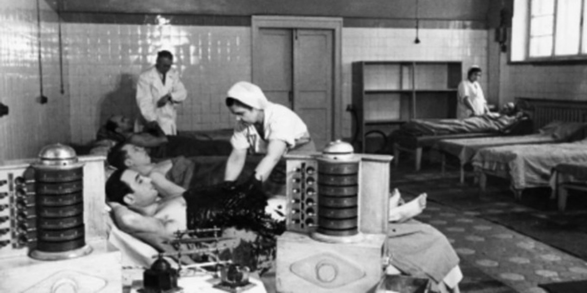 Процедуры в санаториях СССР