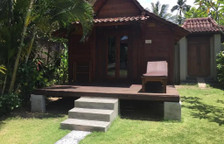 Одноместное шале с видом на сад