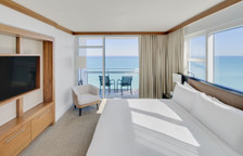 Четырёхместные апартаменты Luxury с 2 комнатами с балконом и oceanfront
