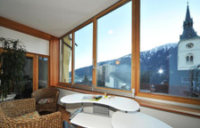 Одноместные семейные апартаменты с 2 комнатами с видом на горы