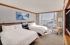 Четырёхместные апартаменты Luxury c 1 комнатой с видом на океан