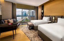 Двухместный номер Executive с балконом и Marina Bay view