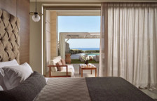 Двухместный люкс Luxury с собственным бассейном seafront