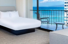 Двухместный полулюкс Kealohilani с балконом и с видом на океан