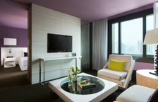 Двухместный люкс Club lounge access Residential с видом на город