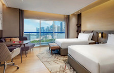 Двухместный номер Premier с балконом и Marina Bay view