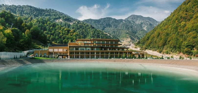 Отель Qafqaz Tufandag Mountain Resort Hote