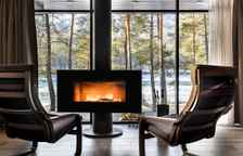 Апартаменты с камином