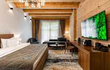 Делюкс с двуспальной кроватью c видом на реку и террасой