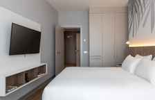 Апартамент с одной спальней, французским балконом и видом во внутренний двор